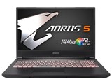 AORUS 5 KB-7JP1130SH 　 15.6型 Office無し 