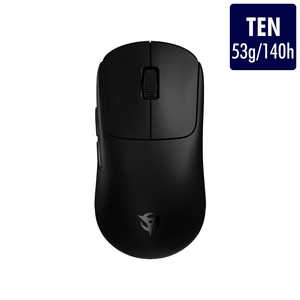 Ten Wireless Gaming Mouse nj-ten-black [Black]