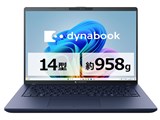 dynabook XP ZA Core Ultra 7 258V 　 14型 Microsoft 365 Personal（24か月版）/Office H&B 2024 