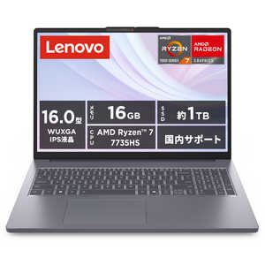 IdeaPad Slim 3 Gen 10 83K8007HJP [Luna Grey] 　 16型 