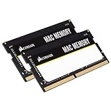 Corsair CMSA32GX4M2A2666C18 [SODIMM DDR4 PC4 21300 16GB Mac] 2枚