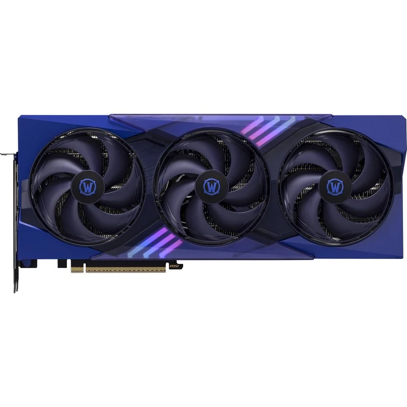 MSI GeForce RTX 5070 12G World of Warcraft MIDNIGHT VOID EDITION OC 