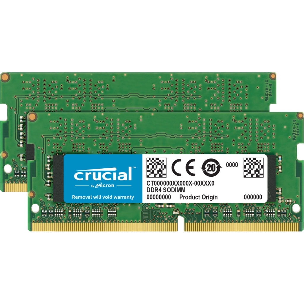 crucial CT2K32G4SFD8266 [SODIMM DDR4 PC4 21300 32GB ] 2枚