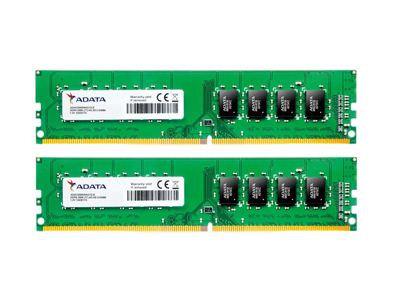 ADATA AD4U2666732G19 D [DDR4 PC4 21300 32GB ] 2枚