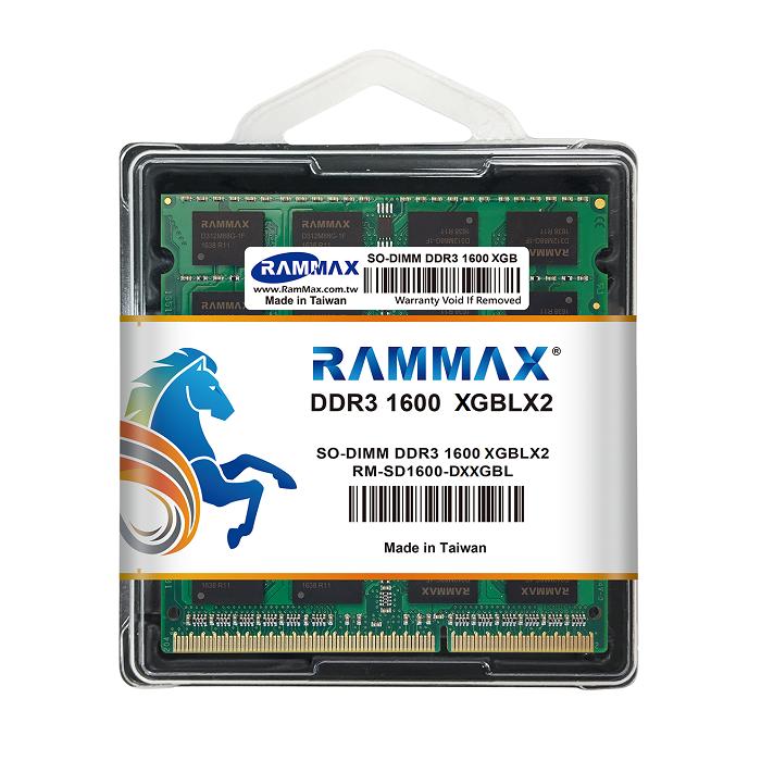 RAMMAX Technology RM SD1600 D16GBL 2枚