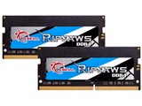 G.Skill F4 3200C22D 64GRS [SODIMM DDR4 PC4 25600 32GB ] 2枚
